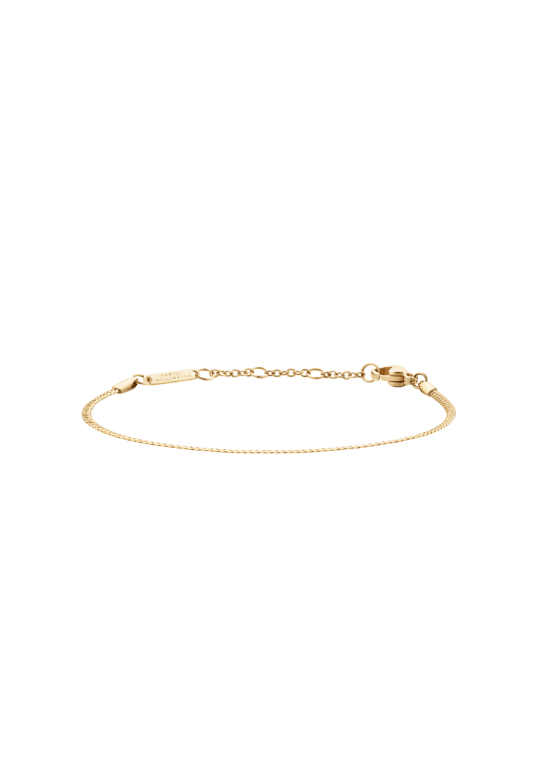 Daniel Wellington Elan Flat Chain Bracelet - Gold - Stainless Steel Chain Bracelet - Staple Jewelry - DW official