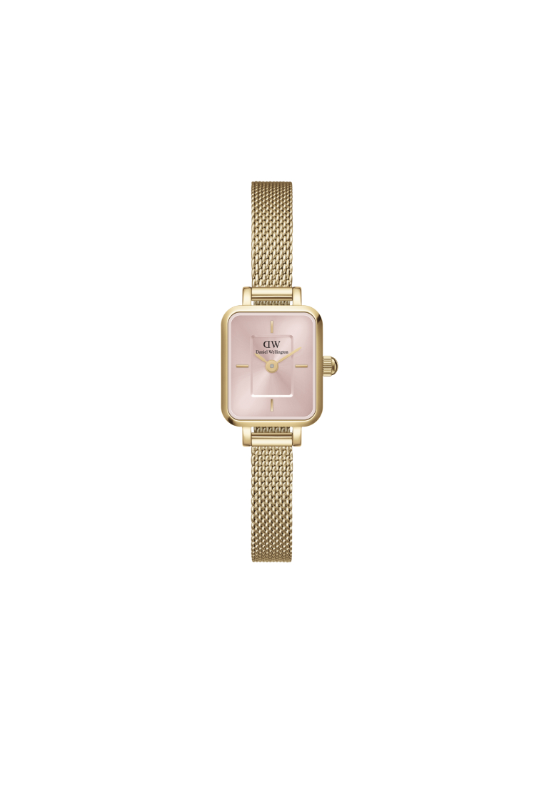 Daniel Wellington Quadro Mini Evergold Gold Blush 金 粉色 15.4x18.2mm-女性手錶 - 不銹鋼手錶 - DW -女子手錶 - 女錶