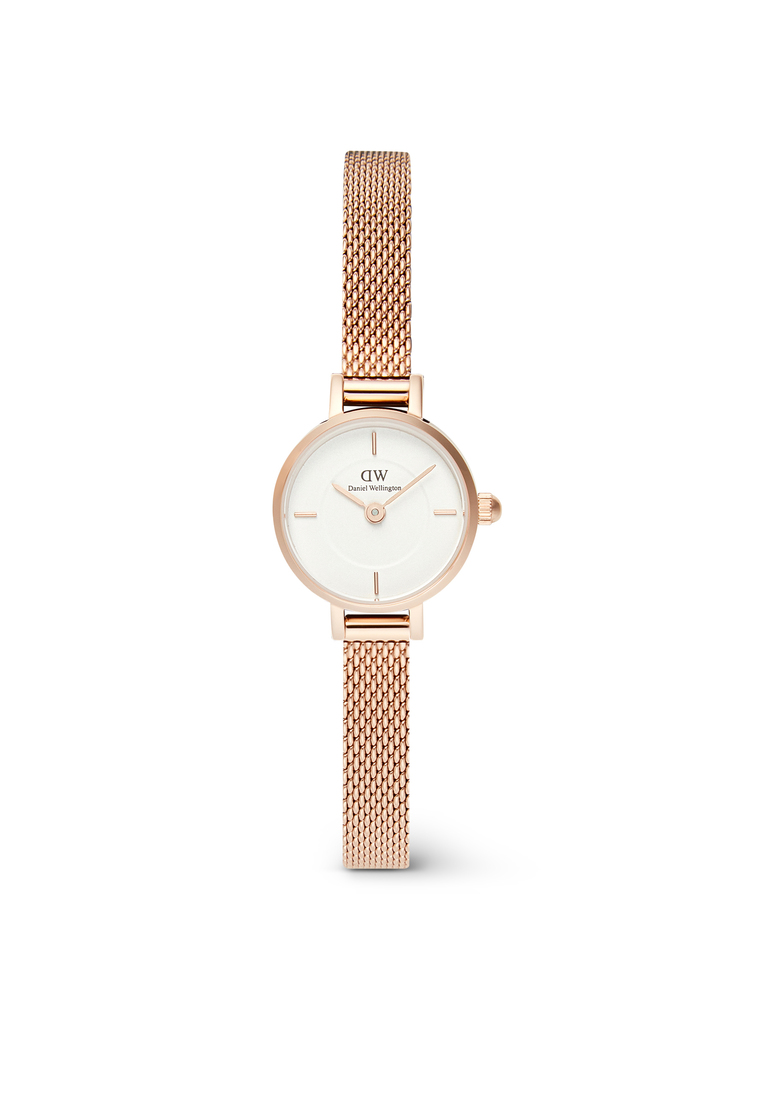 Daniel Wellington Petite Mini 19mm Melrose Rose Gold White - Women Watch stainless steel watch DW Official Authentic Original