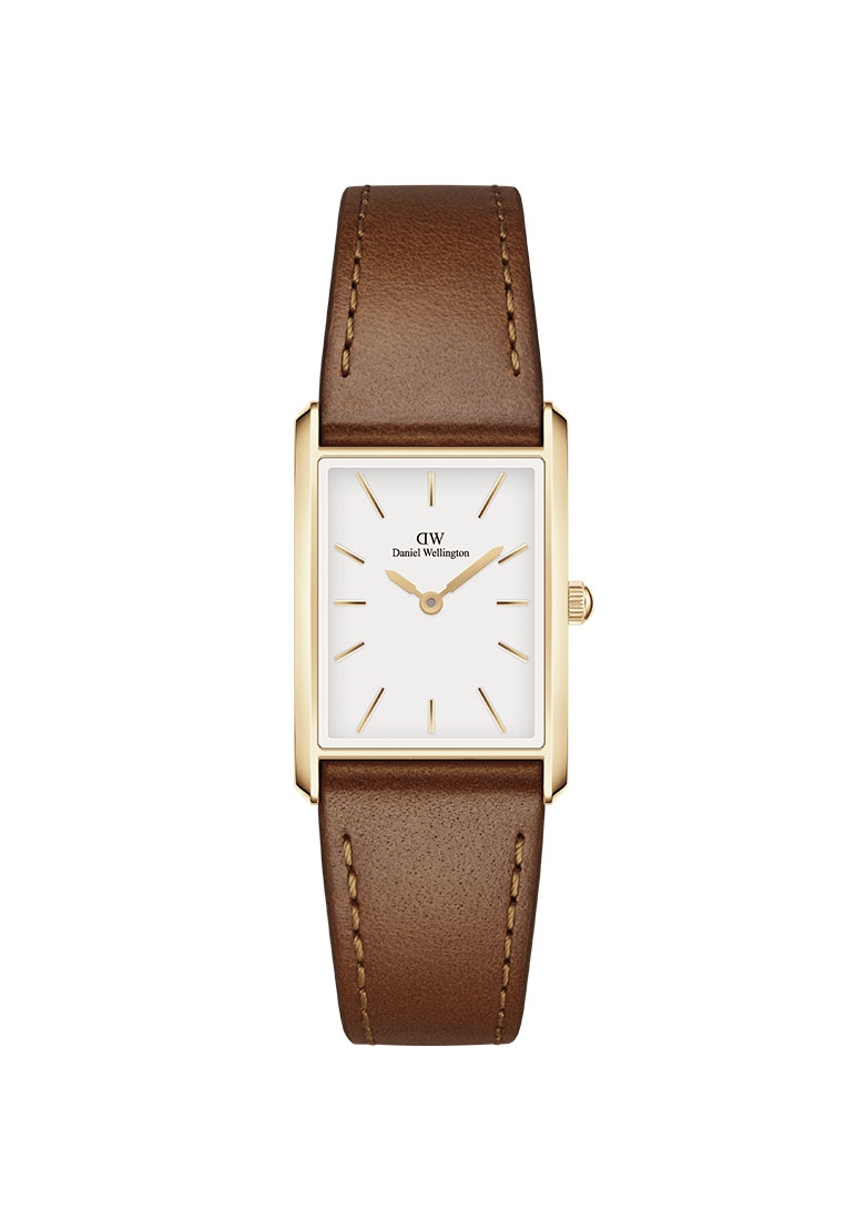 Daniel Wellington Bound 32x22mm Durham - Gold - White 金色 義大利皮革 DW 女性 手錶
