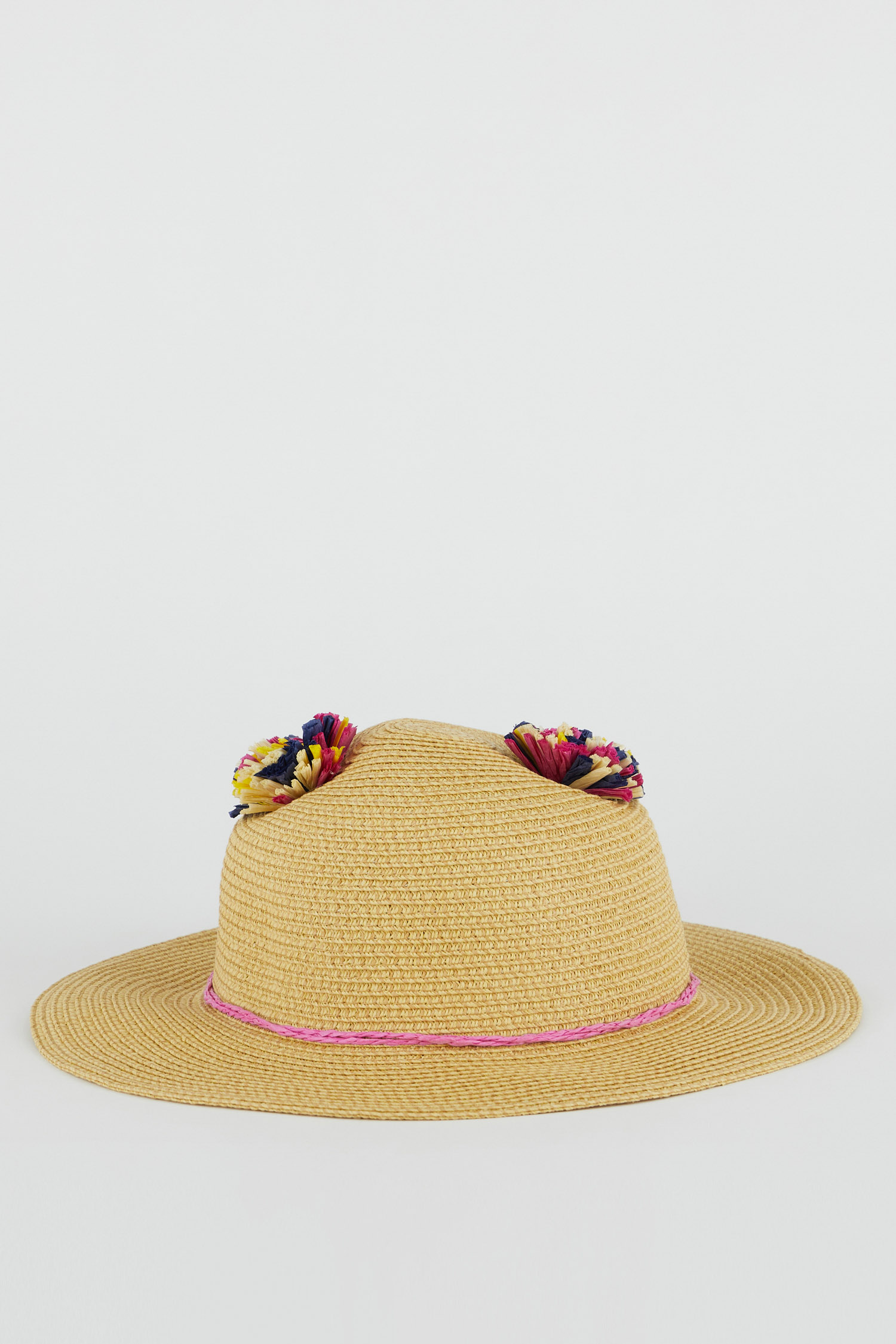 DeFacto Straw Sun Hat With Flower Detail