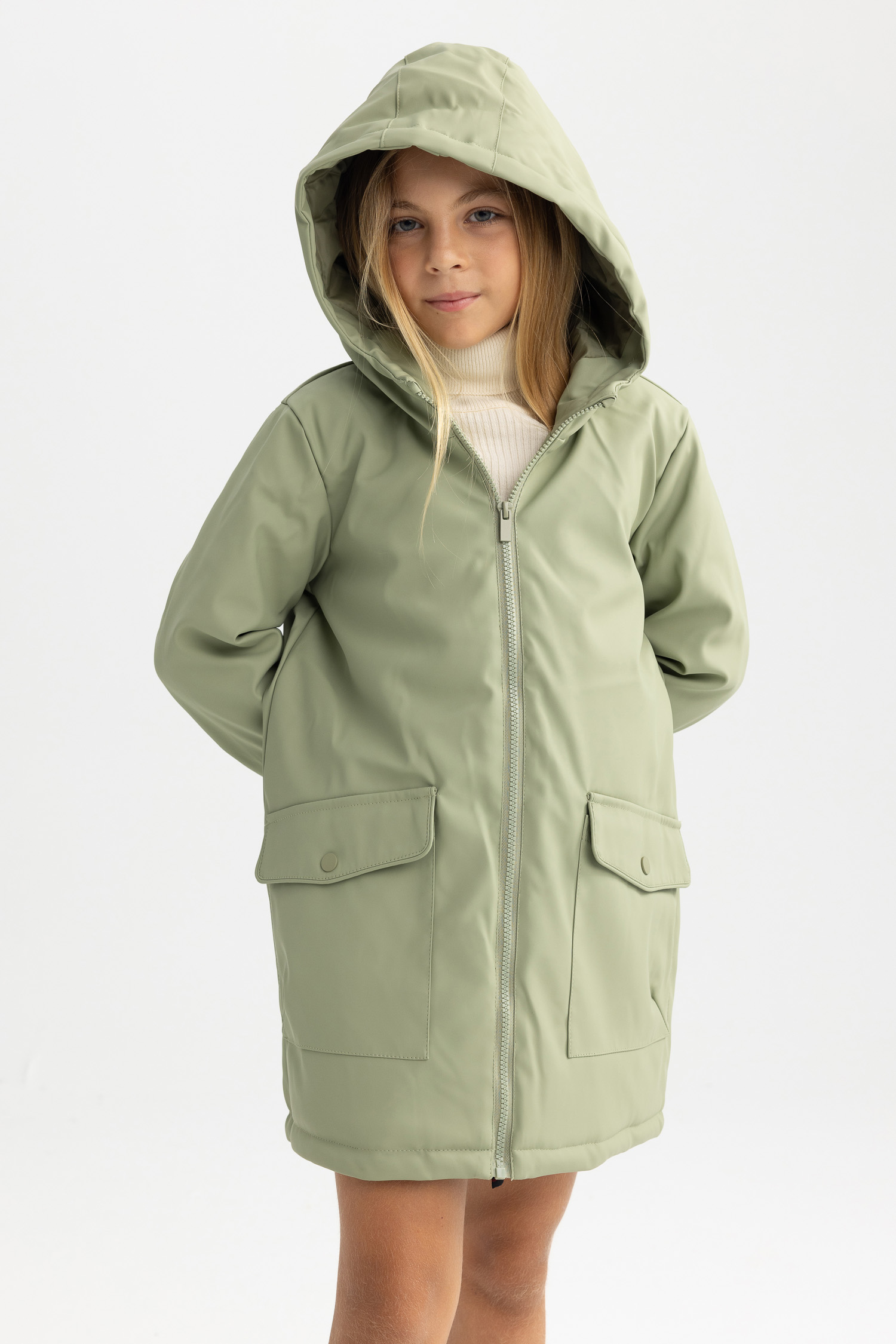 DeFacto Hooded Raincoat 雨衣