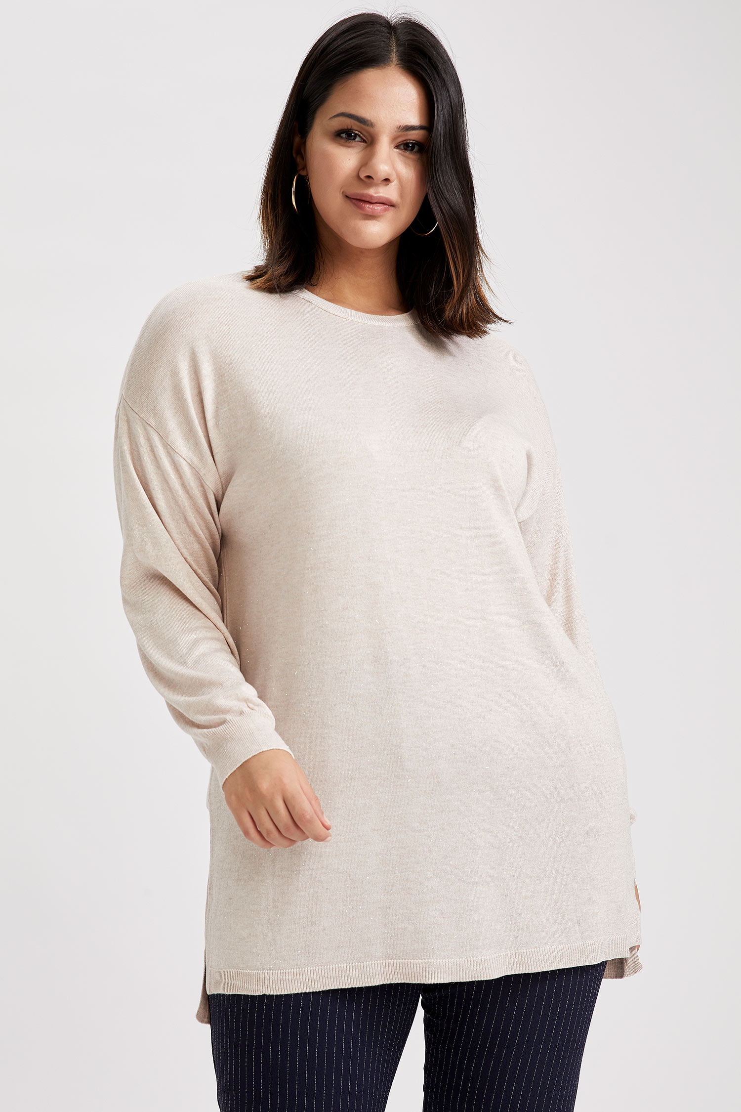 DeFacto Basic Long Sleeve Tunic