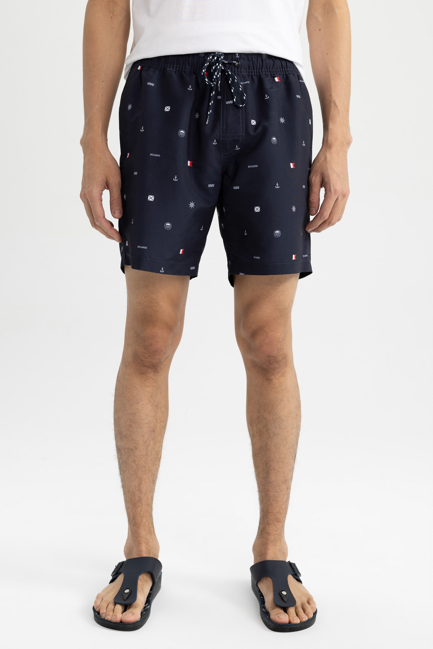 DeFacto Regular Fit Above Knee Swimming Shorts