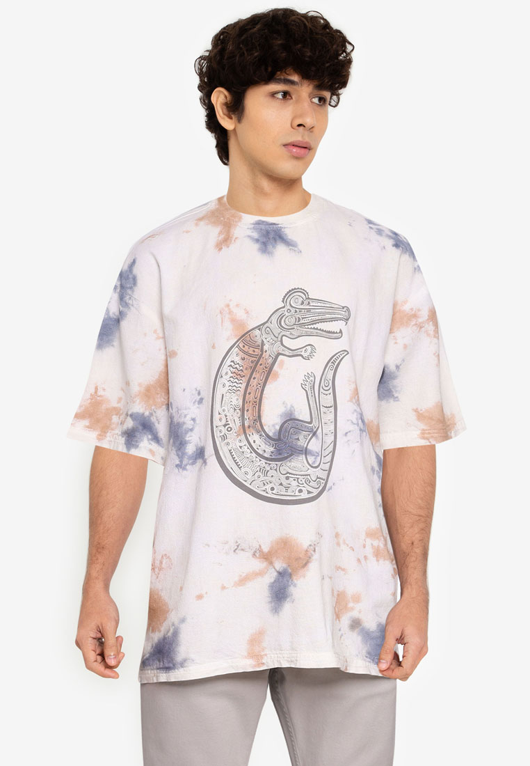 Desigual Oversize Tie-Dye T-shirt