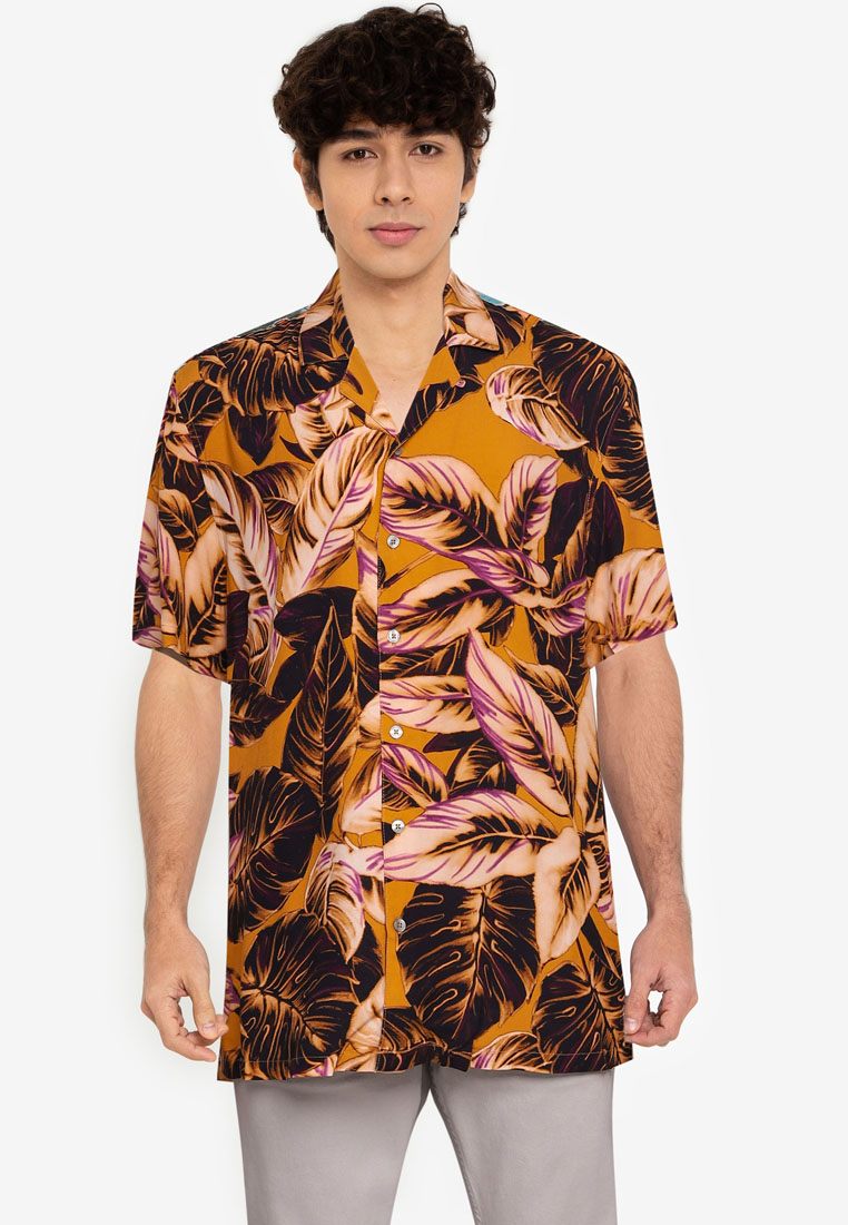 Desigual Short Sleeve Tropical Shirt