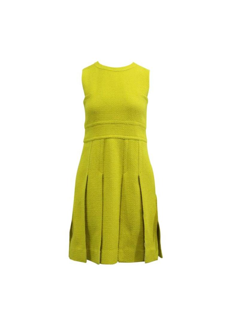 Diane Von Furstenberg 綠色 /黃色傑基新奇束連衣裙