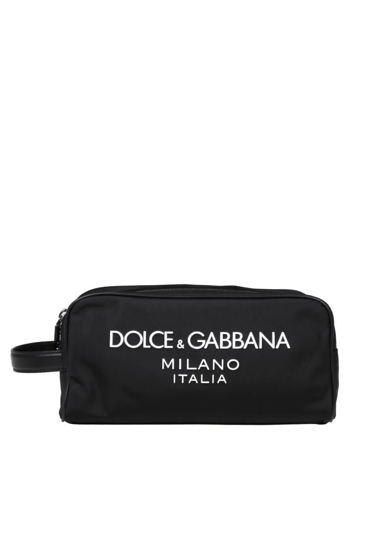 Dolce & Gabbana Dolce & gabbana necessaire in black nylon with logo - DOLCE & GABBANA - Black