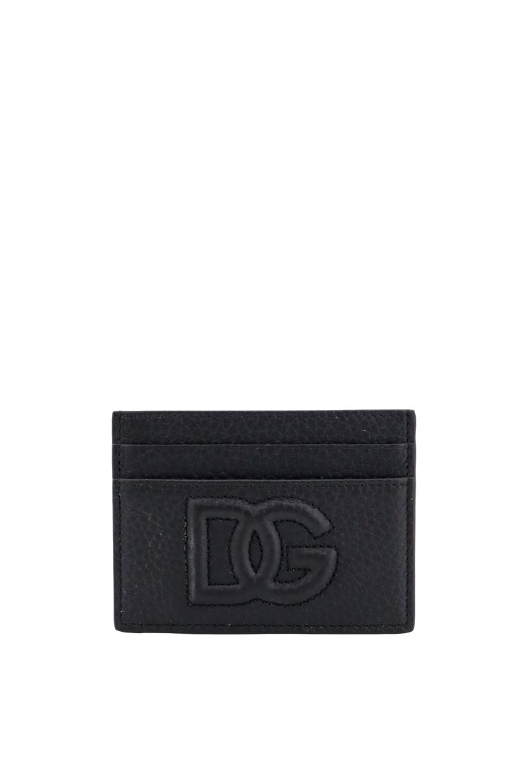 Dolce & Gabbana Leather card holder - DOLCE & GABBANA - Black