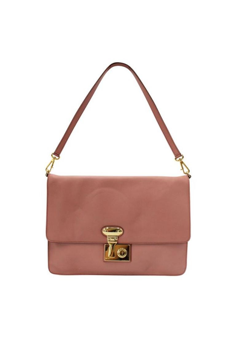 Dolce & Gabbana 粉紅色皮革小姐琳達手提包