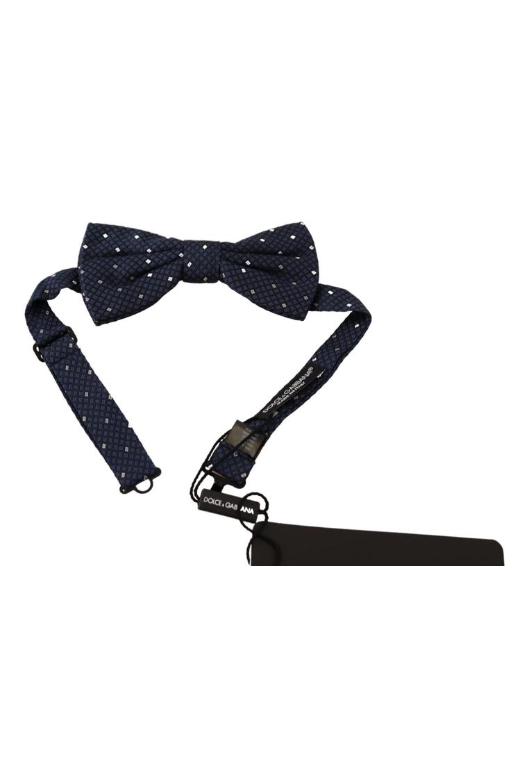 Dolce & Gabbana Patterned Adjustable Neck Papillon Bow Tie