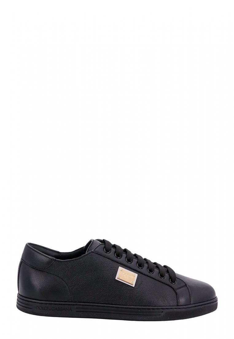 Dolce & Gabbana Leather sneakers - DOLCE & GABBANA - Black