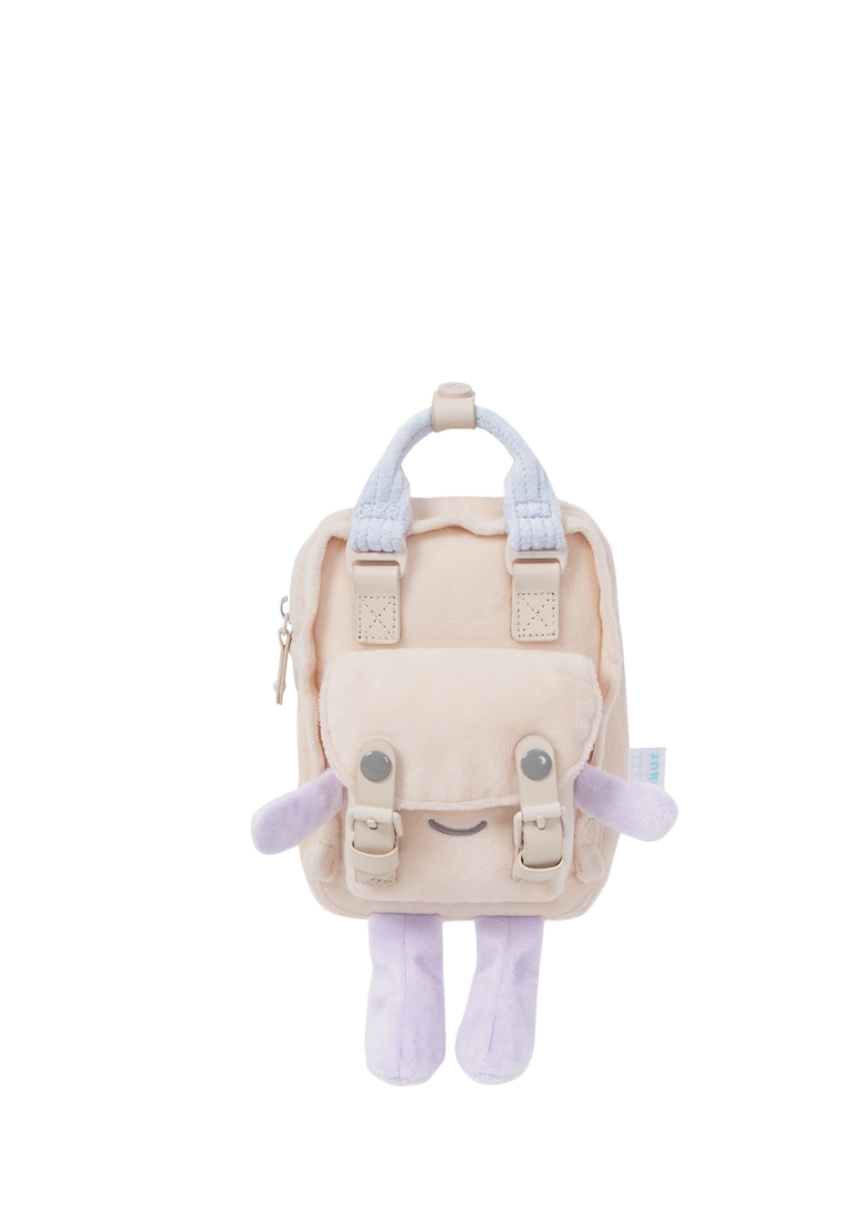 Doughnut Maca Tiny Fairies And Friend Series Sheer Pink X Powder Purple Crossbody Bag