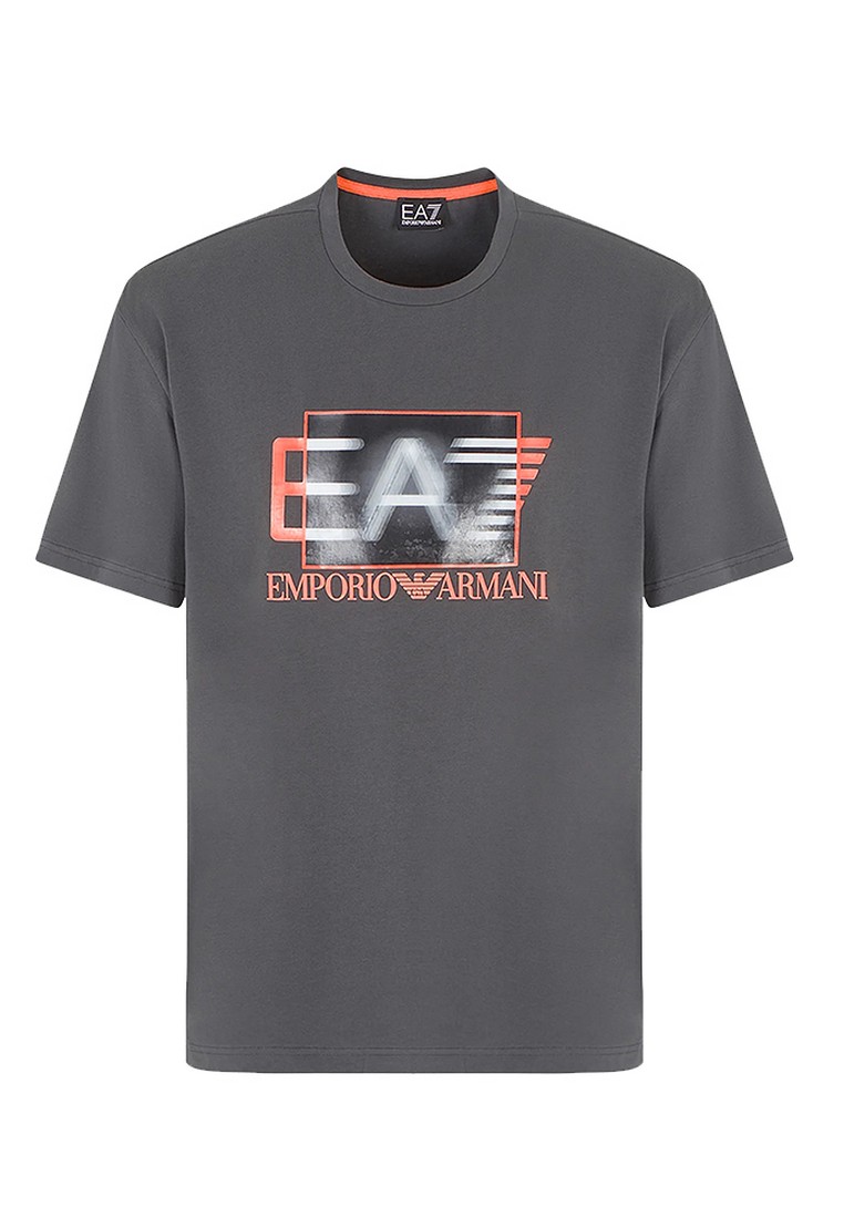 EA7 Ea7 Visibility Stretch Viscose-blend T恤(灰色)
