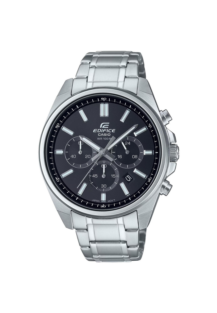 Edifice EFV-650D-1AV Men's Chronograph Watch with Stainless Steel Strap