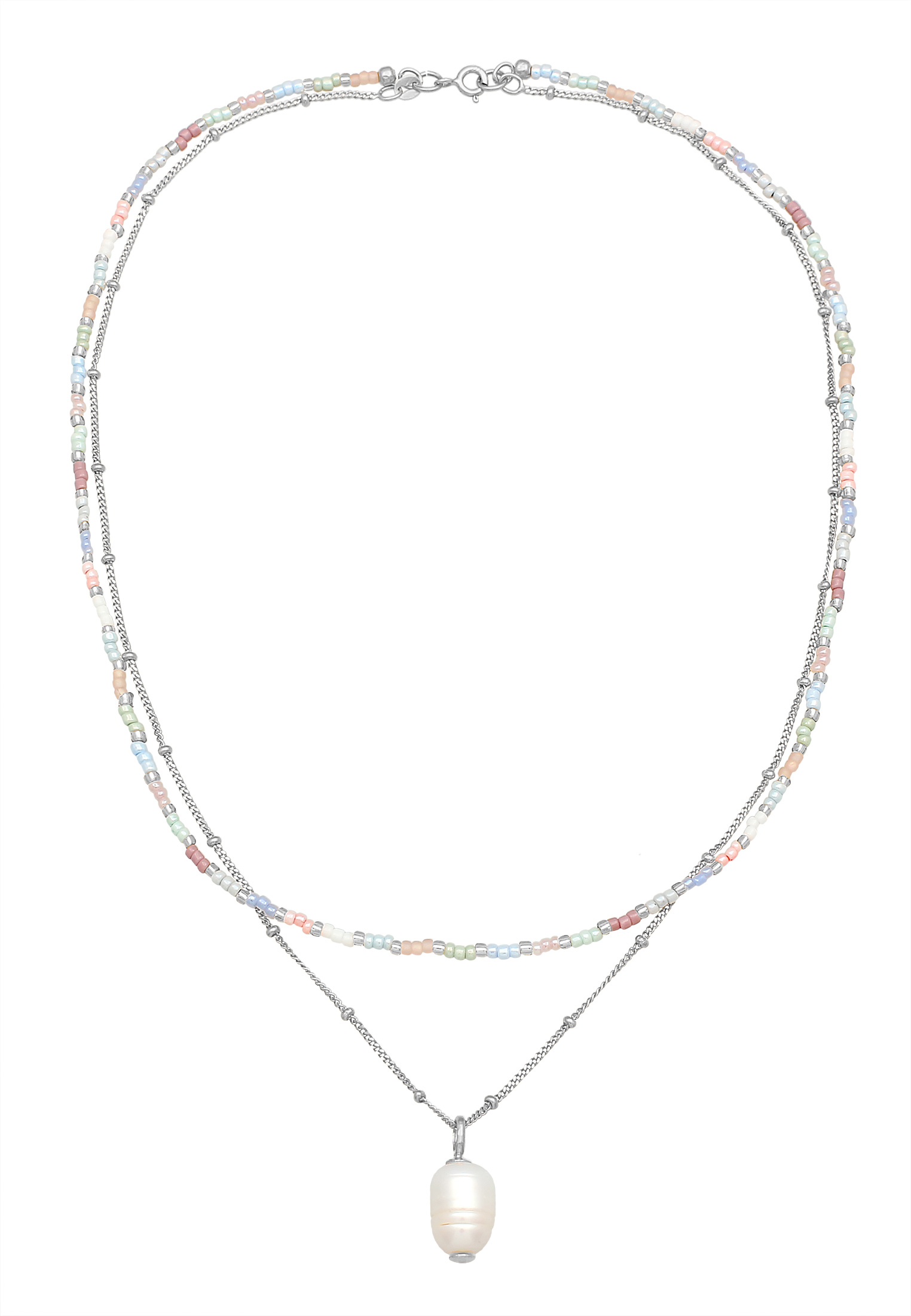 ELLI GERMANY 項鍊珠子巴洛克式層淡水珍珠