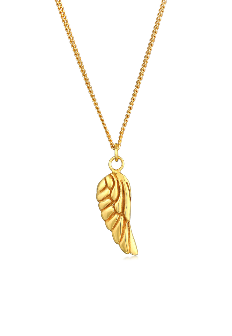 Elli Jewelry 項鍊翅膀天使遏制Chatalisman 375黃金