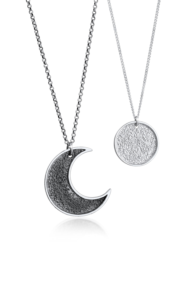 Elli Jewelry 項鍊合作夥伴半月陽光對