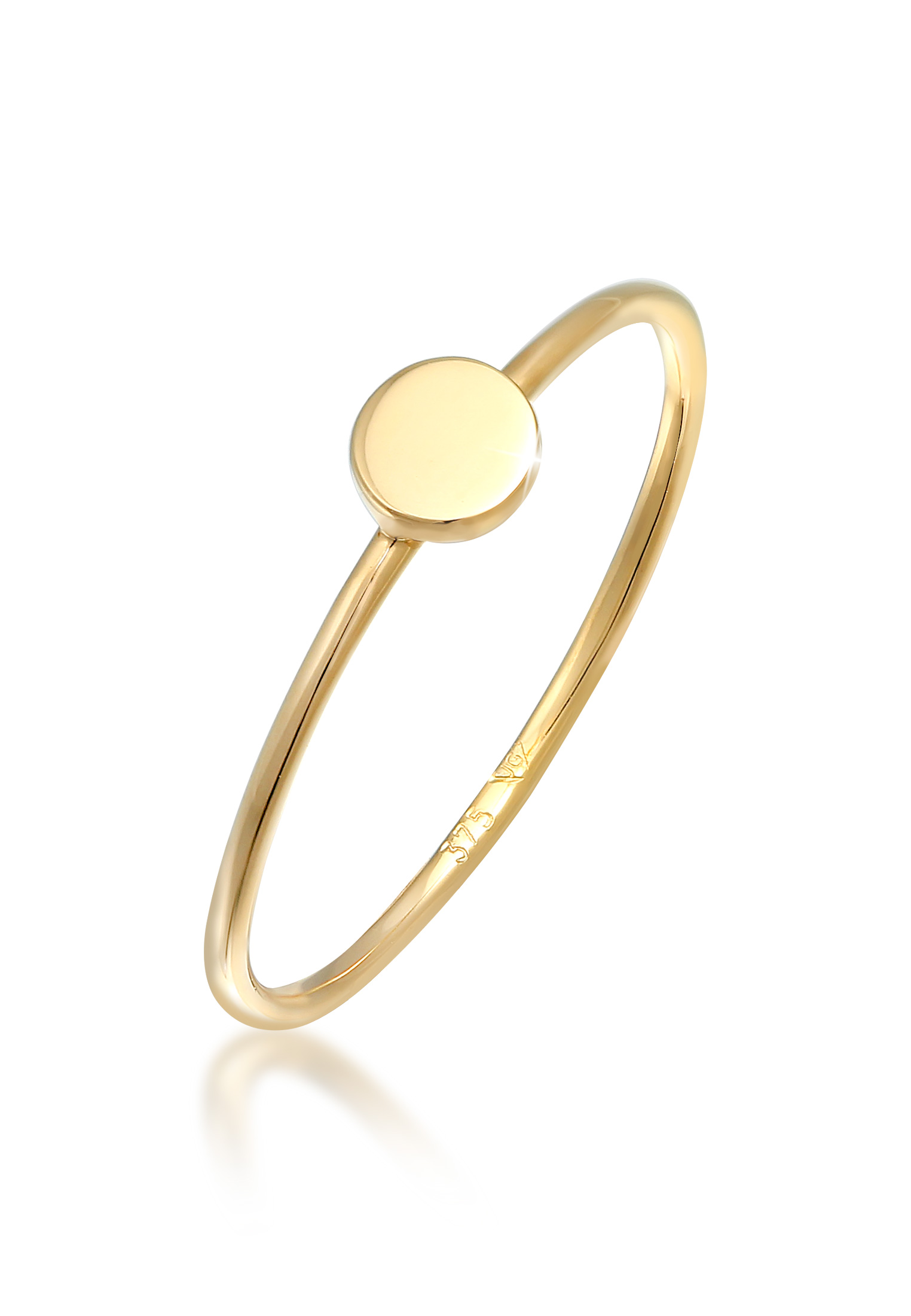 Elli Jewelry 戒指B電鍍過度貼膜優雅375黃金