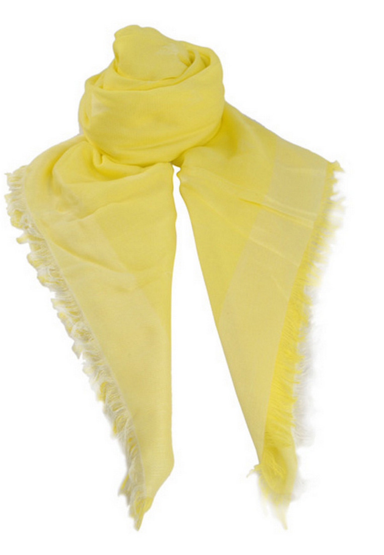 Emporio Armani Classic 圍巾(黃色,男女通用)