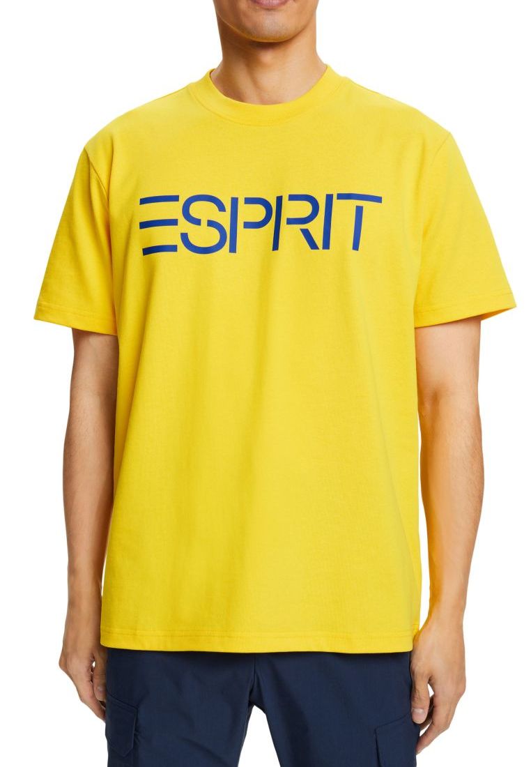 ESPRIT 厚平織布LOGO標誌T恤