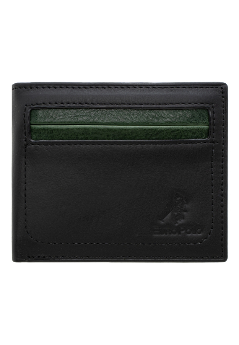 Euro Polo Cow Leather ID Bifold Classic Wallet EWB 40351