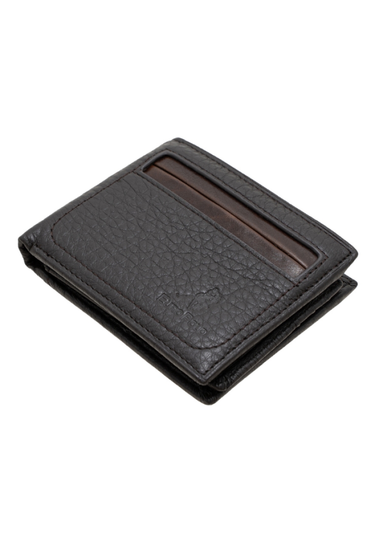 Euro Polo Pebble Leather Flip Dual ID Bifold Wallet EWB 40352