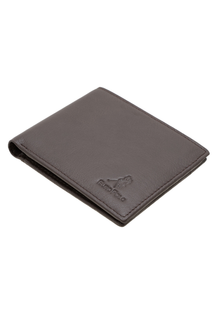 Euro Polo Men's Grain Leather RFID Minimalist Slim Bifold Big Wallet EWB 40363