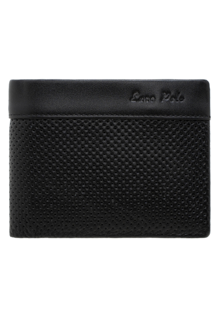 Euro Polo Men's Genuine Leather Flip Up ID Bifold Wallet EWA 40173