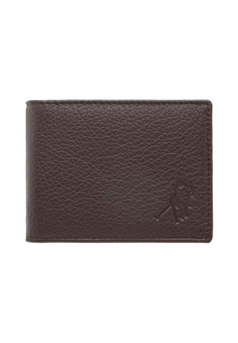 Euro Polo Top Grain Leather RFID Protection Money Clip Bifold Wallet EWB 20957