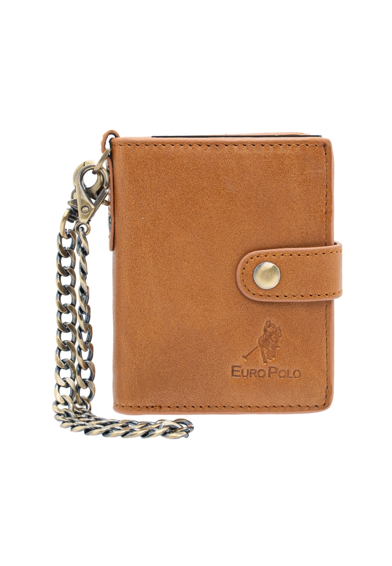 Euro Polo Top Grain Leather Multi-Function Small Cascade Wallet Pop Up Card Case Smart Wallet EWB 20965