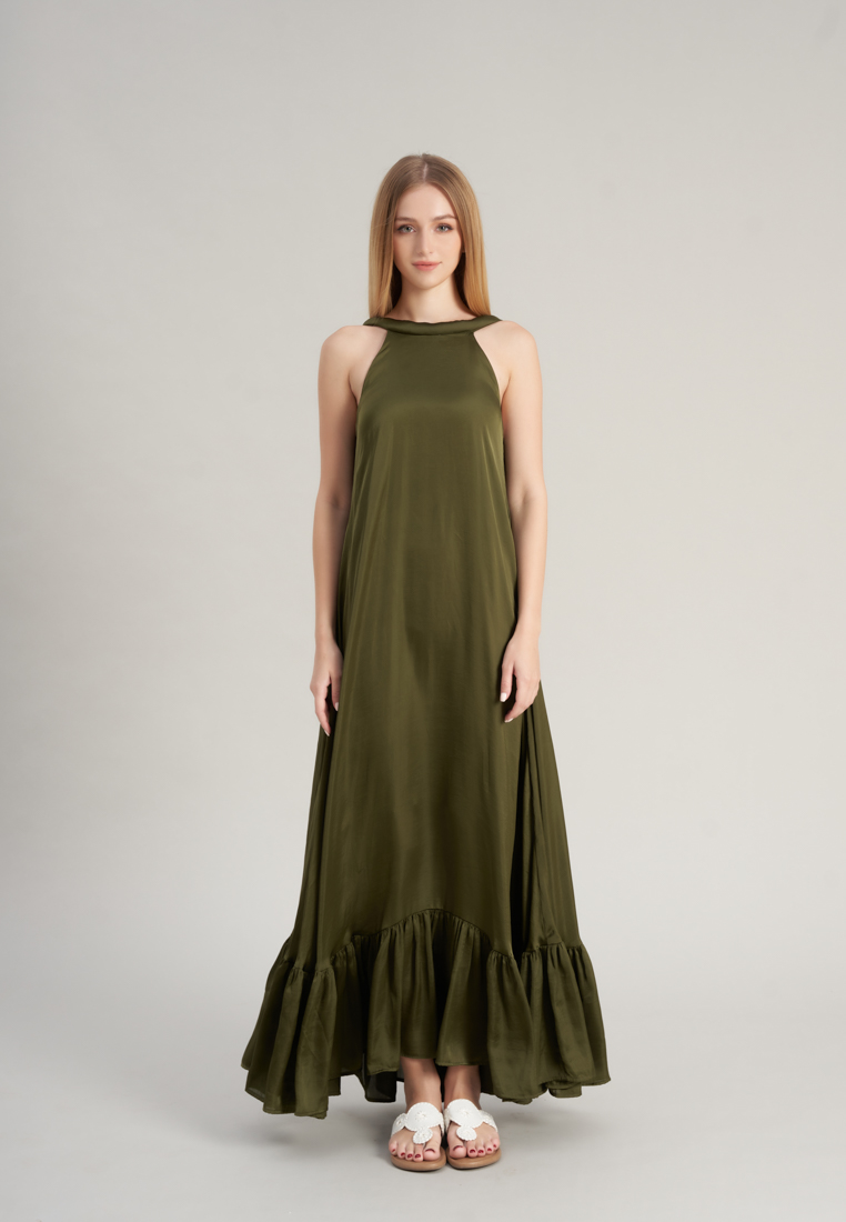 F2 - Fashion and Freedom De Soleil Maxi Silk Dress