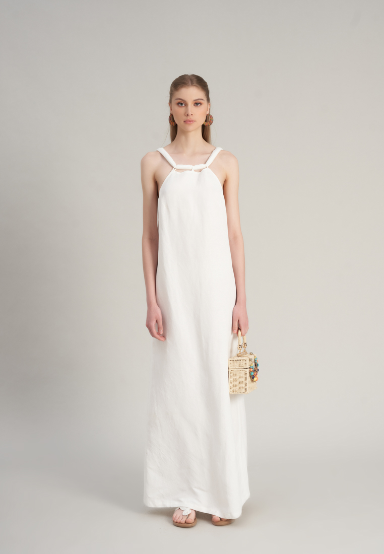 F2 - Fashion and Freedom De Soleil Maxi Linen Dress
