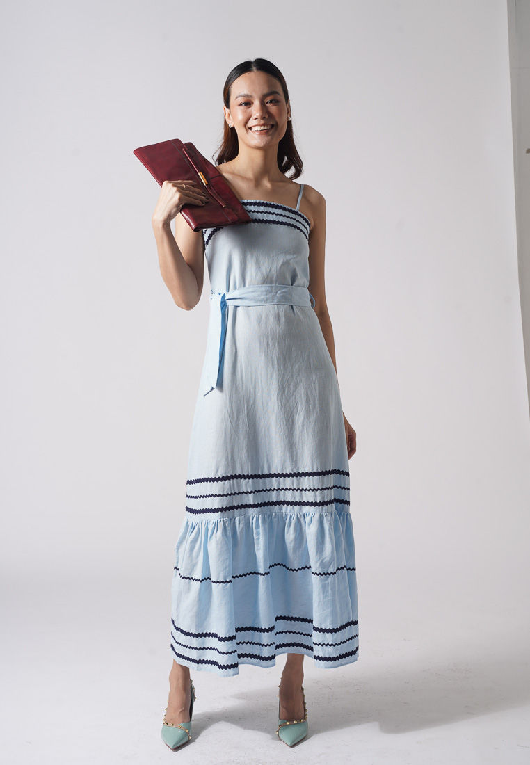 F2 - Fashion and Freedom Brighter Day Maxi Linen Dress
