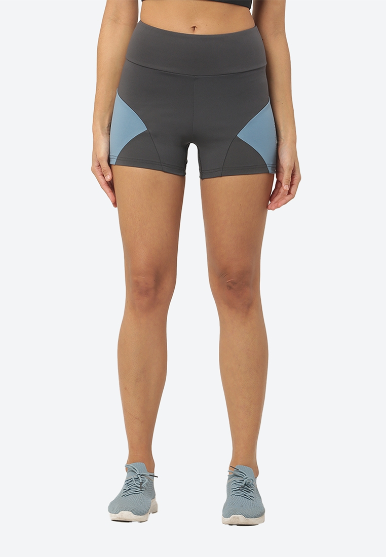 Fitleasure 灰色 表現 瑜伽訓練運動服短褲