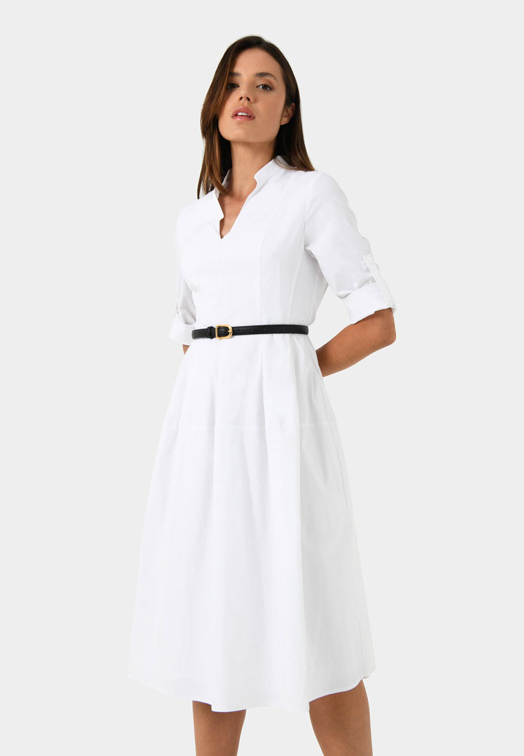 FORCAST Maribel Cotton A-Line Shirt Dress 棉質A字型襯衫連身裙