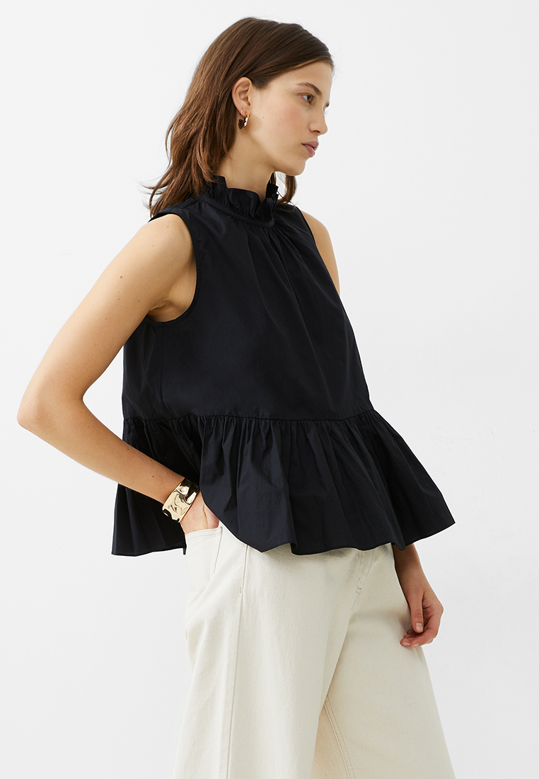 French Connection RHODES POPLIN TOP