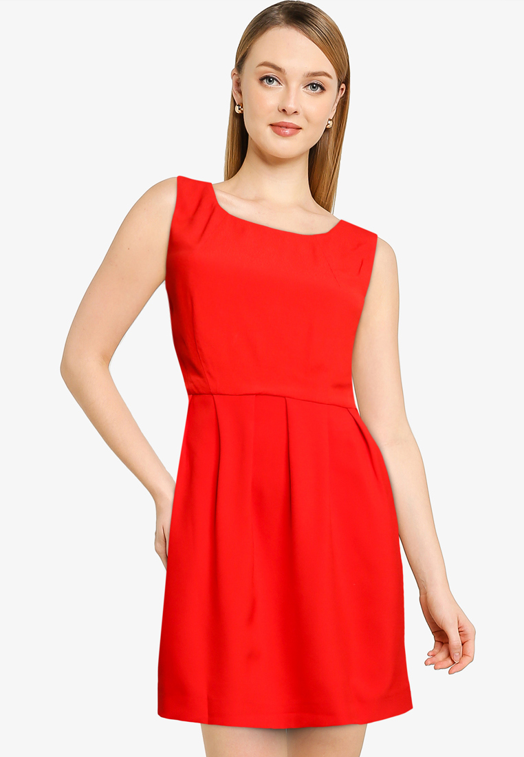French Connection Ito Mix Sleeveless Dress