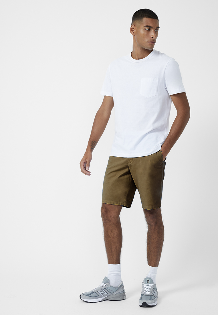 French Connection LIGHT MACHINE STRETCH SHORTS