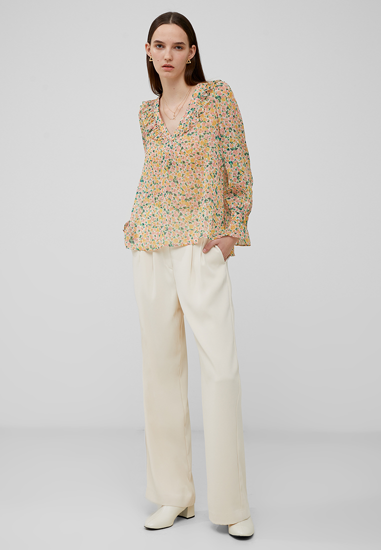 French Connection ALEEZIA HALLIE CRINKLE SHIRT