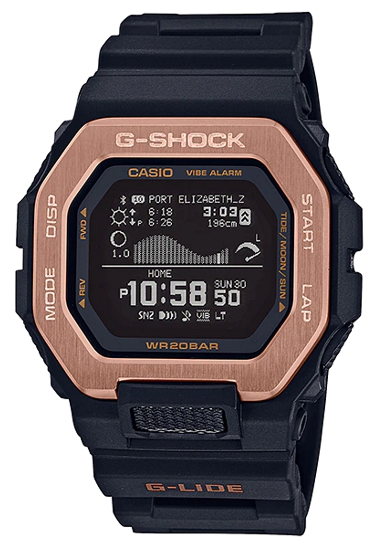 G-SHOCK G-Shock Digital Night Surfing Watch (GBX-100NS-4)