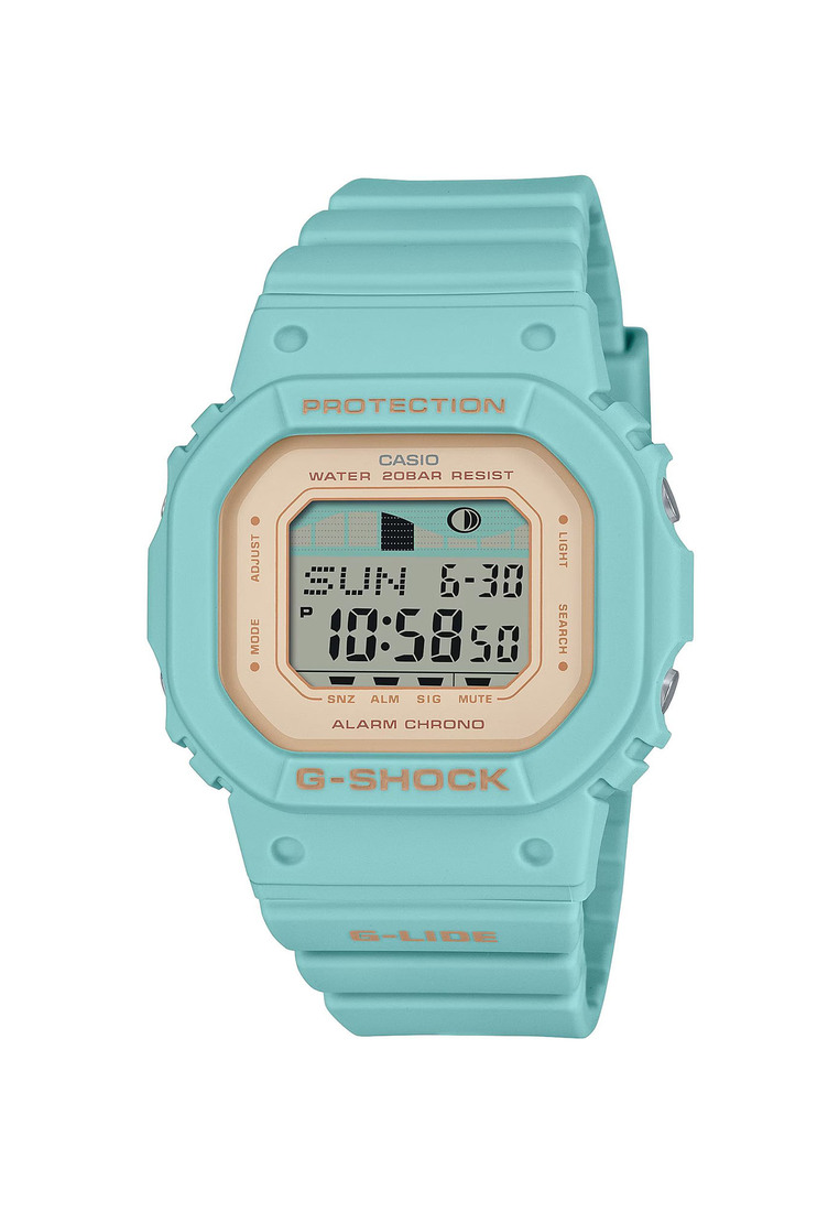 Casio G-Shock GLX-S5600-3 G-LIDE Women's Digital Sport Watch | Green Resin Band