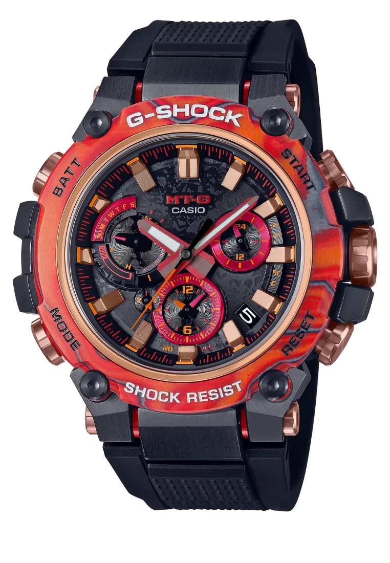 G-shock Casio G-Shock MT-G 40週年 Flare Red 限量版男裝手錶 (MTG-B3000FR-1A)