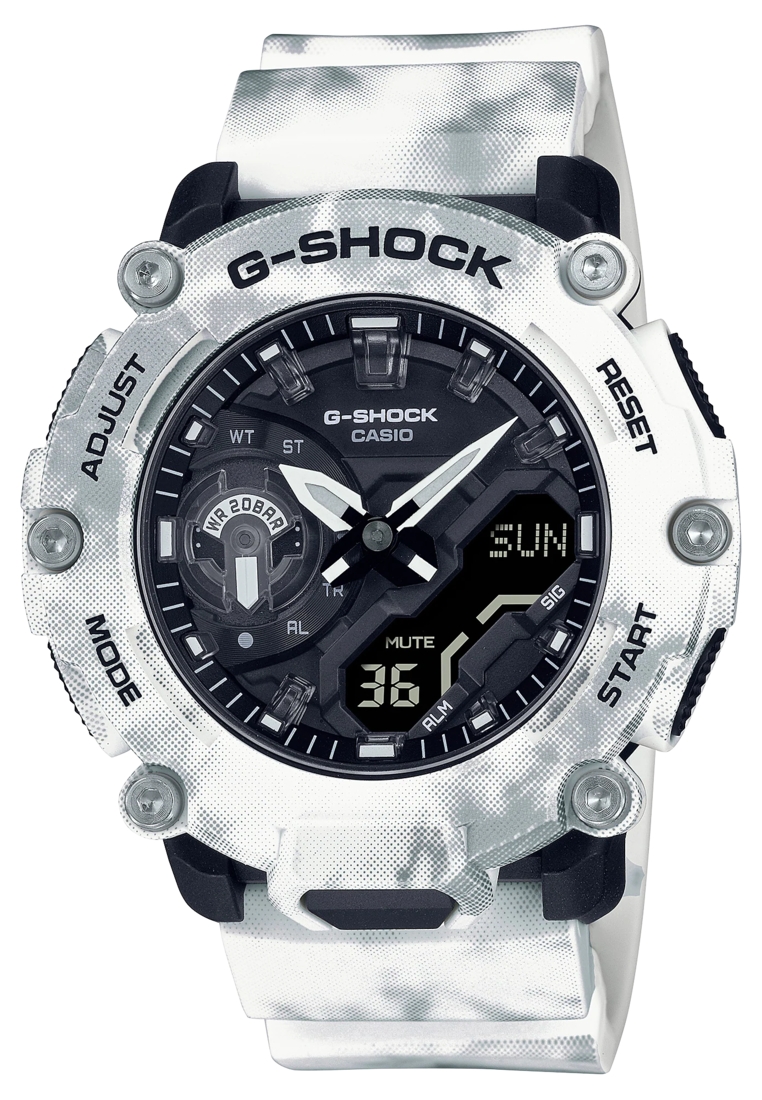 G-SHOCK G-Shock Frozen Forest Sports Watch (GA-2200GC-7A)