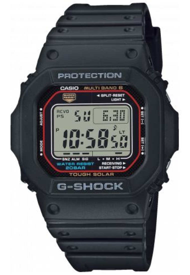 G-Shock CASIO 卡西歐 G-SHOCK 電波錶 太陽能充電 (GW-M5610U-1)