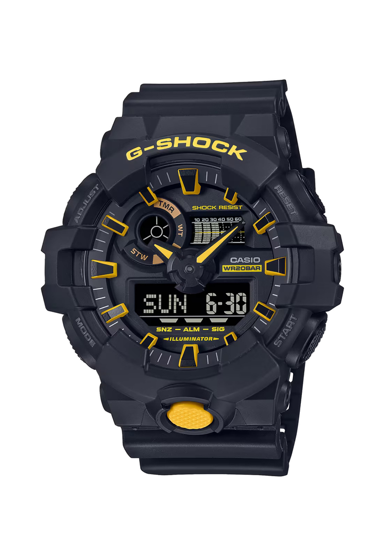 G-SHOCK Casio G-Shock Men's Analog-Digital Sport Watch GA-700CY-1ADR Black Resin Strap