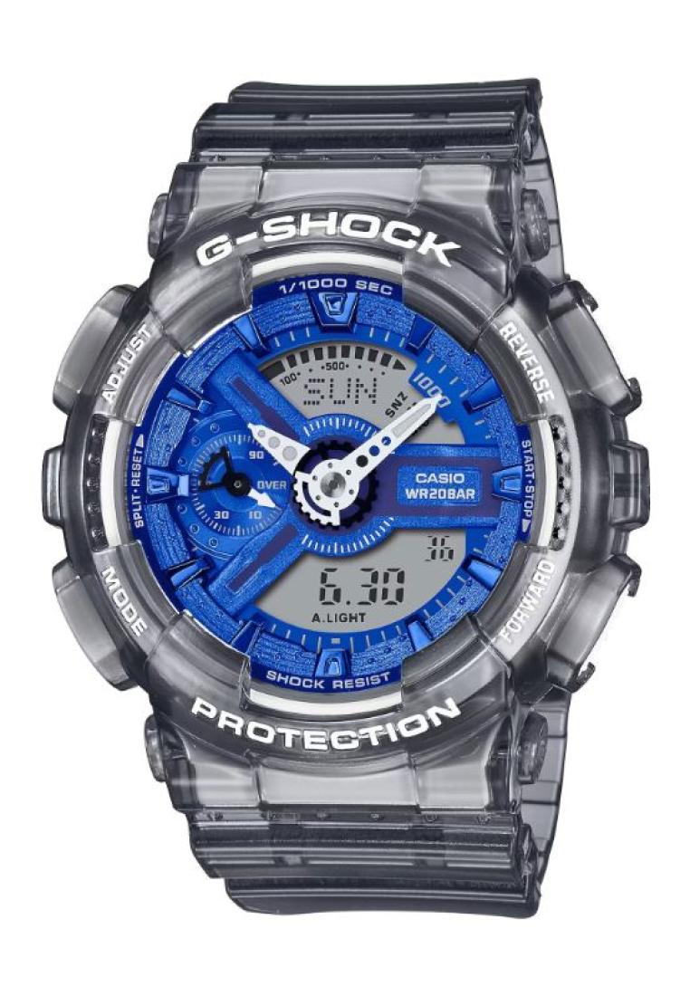 G-SHOCK Casio G-Shock GMA-S110TB-8A Women's Analog-Digital Watch with Grey Resin Band