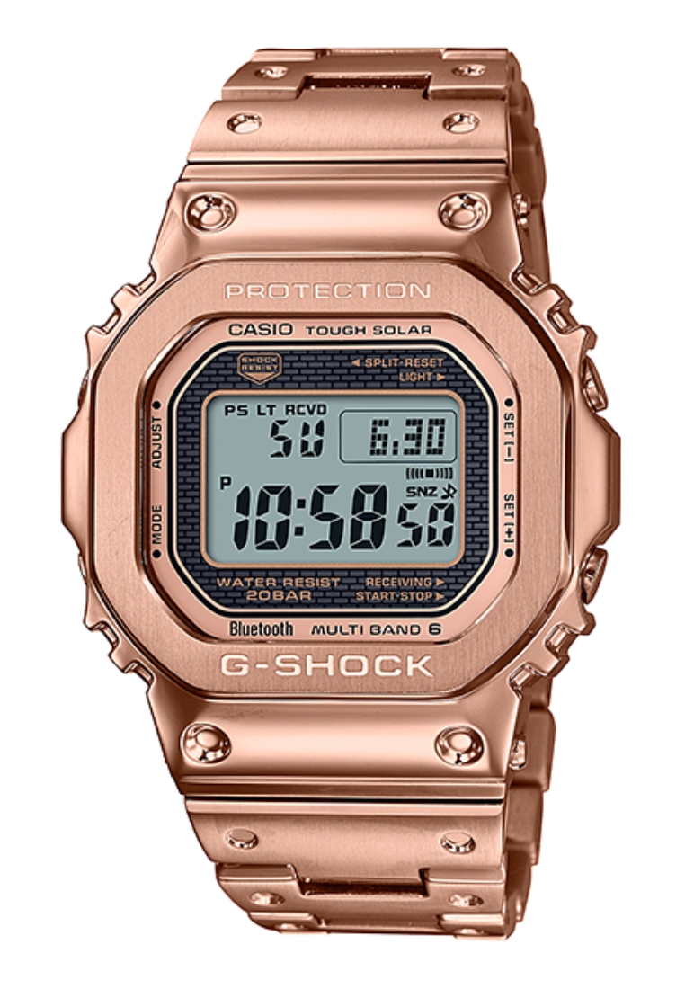 G-shock Casio G-Shock 玫瑰金離子鍍塗層手錶 (GMW-B5000GD-4)