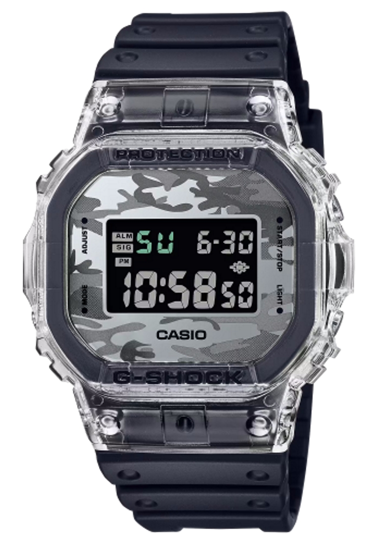 G-SHOCK G-Shock Digital Stealth Sports Watch (DW-5600SKC-1)