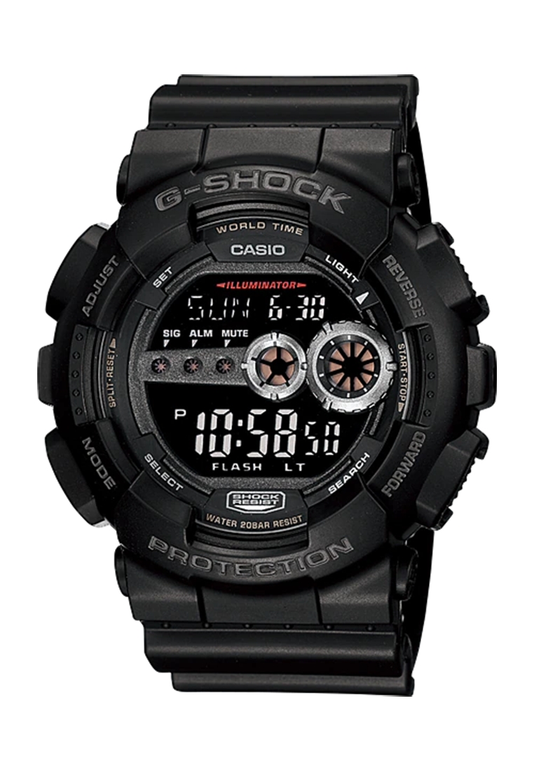 G-Shock Digital Sports Watch (GD-100-1B)